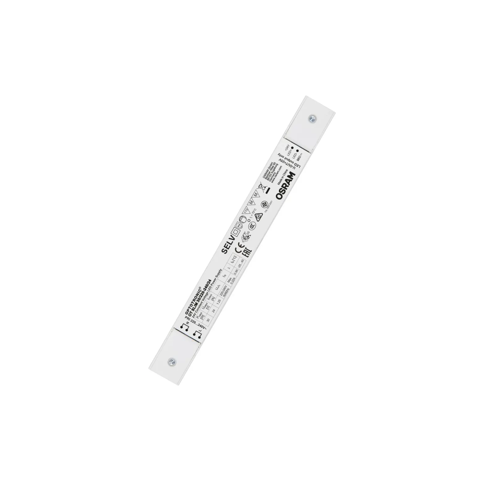 Osram LED Drivdon Optotronic SLIM 30/220-240