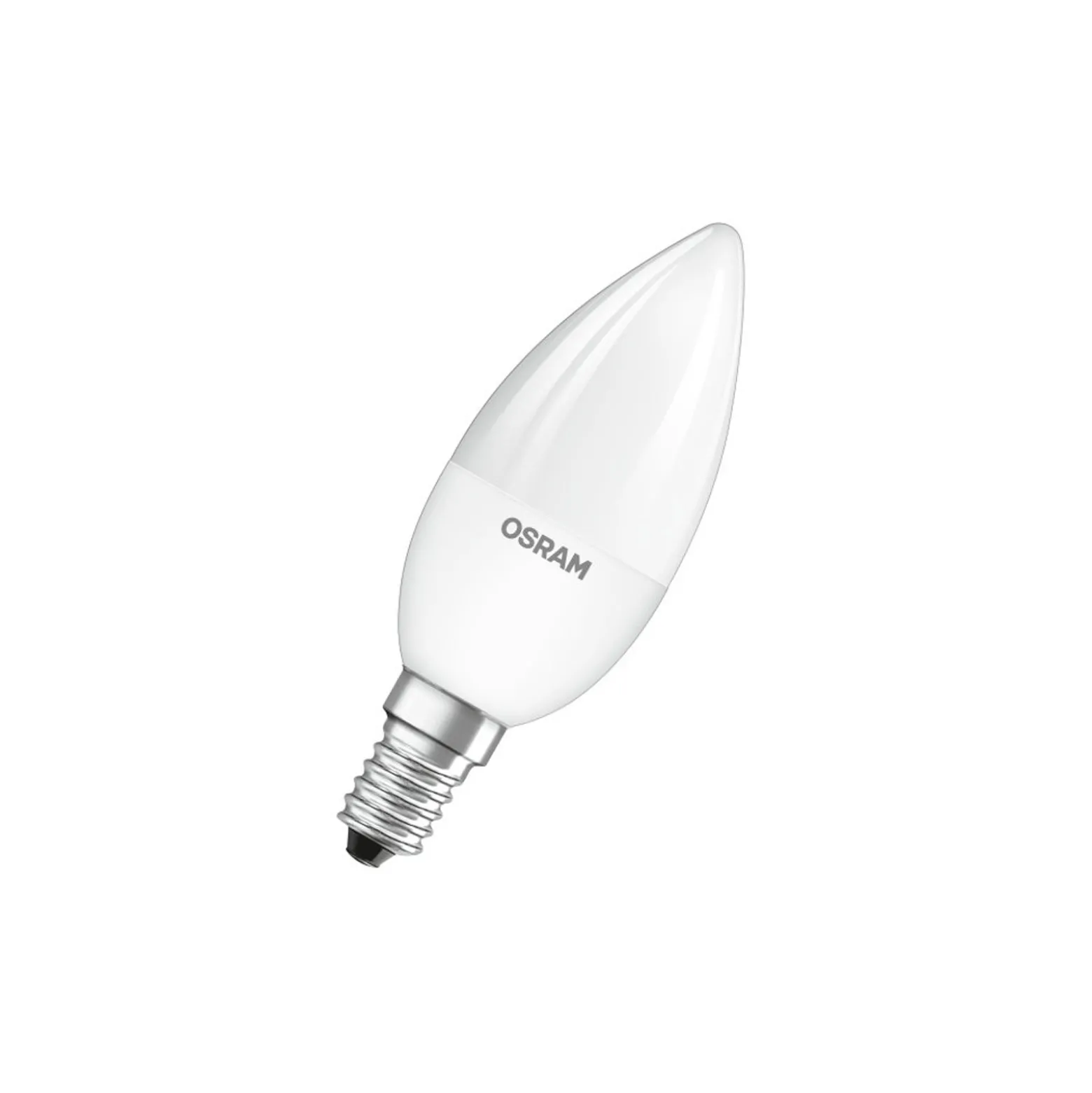 Osram LED E14 Kronljus Matt 5W 250lm - 827 Extra Varm Vit | RGBW - Dimbar - Fjärrkontroll - Ersättare 40W