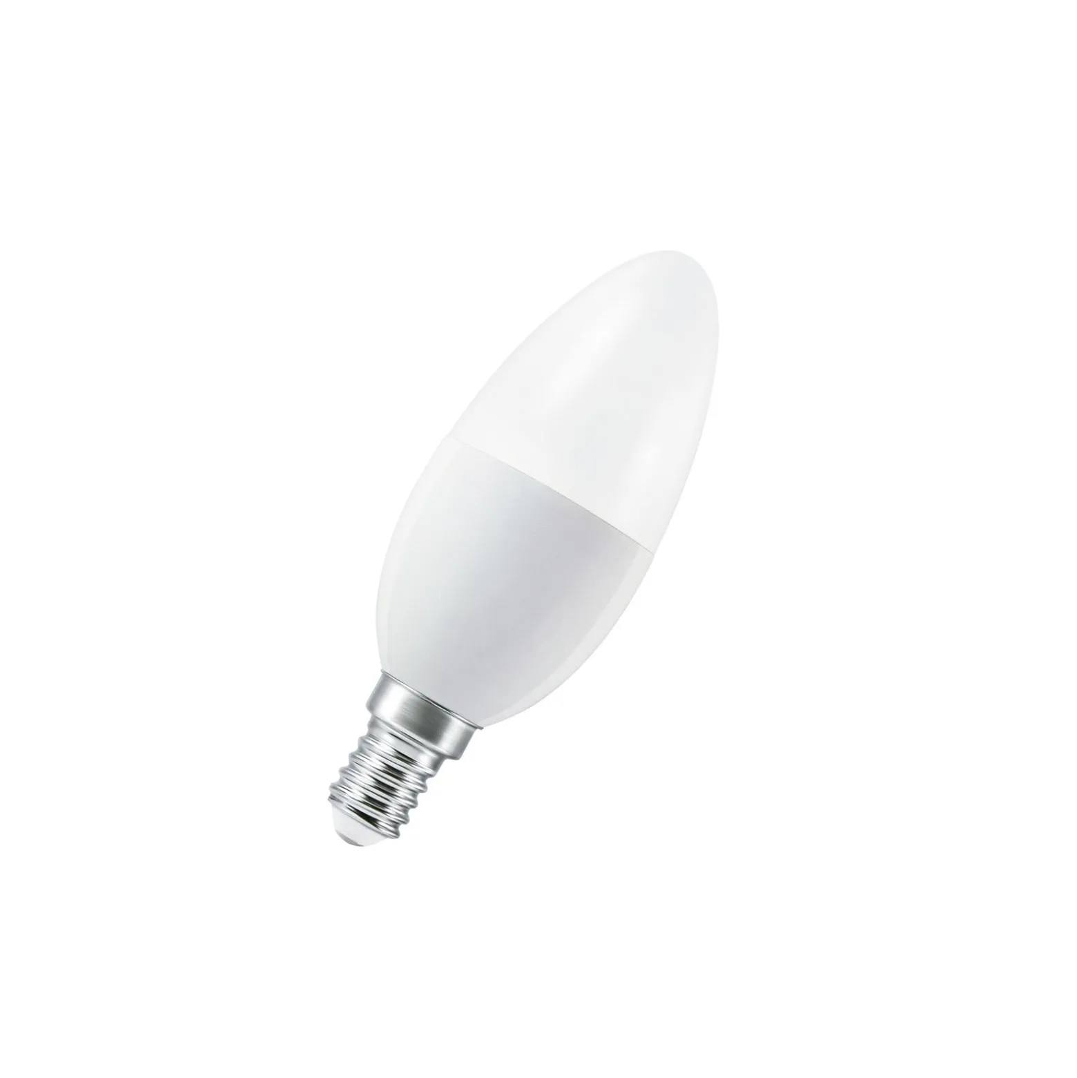 Osram LED E14 Kronljus Matt 6W 470lm - 827 Extra Varm Vit | RGBW - Dimbar - Fjärrkontroll - Ersättare 40W