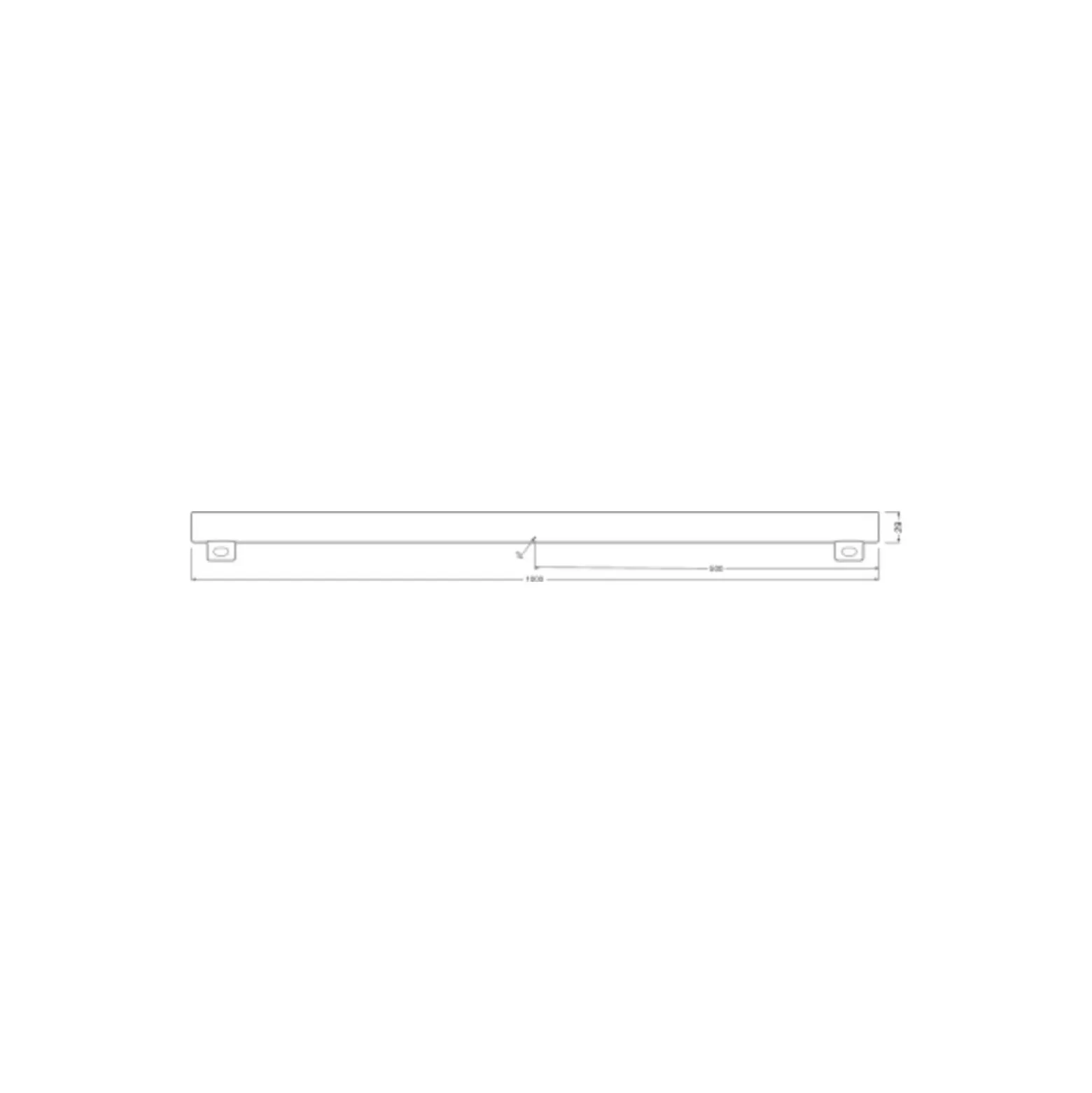 Osram LEDinestra HD Lighting S14s 9.9W 1055lm - 927 Extra Varm Vit | Bästa Färgåtergivning - Dimbar - Ersättare 75W