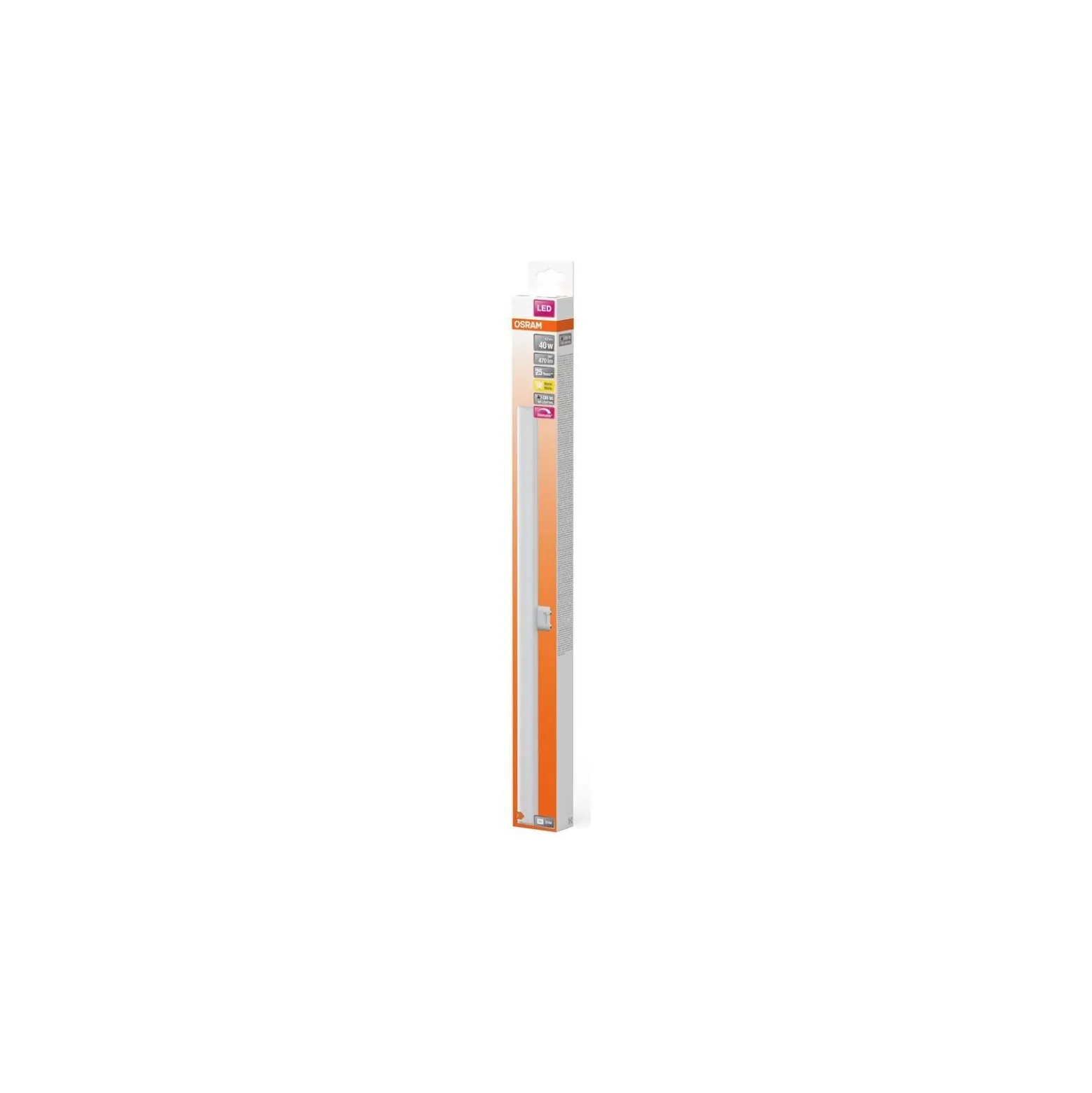 Osram LEDinestra HD Lighting S14d 4.7W 470lm - 927 Extra Varm Vit | Bästa Färgåtergivning - Dimbar - Ersättare 40W