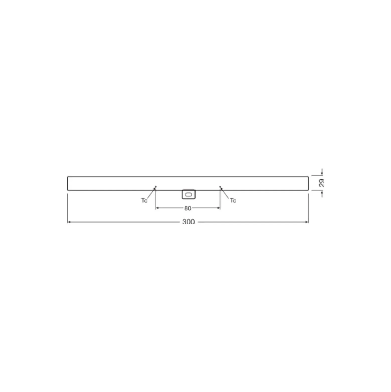 Osram LEDinestra HD Lighting S14d 3W 275lm - 927 Extra Varm Vit | Bästa Färgåtergivning - Dimbar - Ersättare 27W
