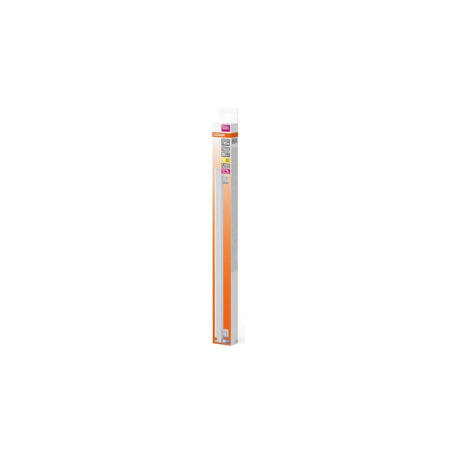 Osram LEDinestra HD Lighting S14s 4.7W 470lm - 927 Extra Varm Vit | Bästa Färgåtergivning - Dimbar - Ersättare 40W
