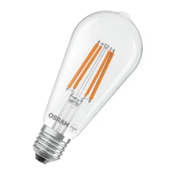 Osram LED Lamps E27 Edison Filament Klar 3.8W 806lm - 840 Kallvit | Ersättare 60W