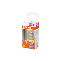 Osram LED Linear R7s Parathom 78mm Klar 12W 1521lm - 827 Extra Varm Vit | Dimbar - Ersättare 100W