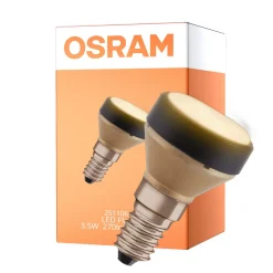 Osram LED Platt Lamp E14 Special Matt 3.5W 270lm - 827 Extra Varm Vit | 3-Stegs Dimbar - Ersättare 25W