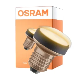 Osram LED Platt Lamp LED E27 Special Matt 45W 320lm - 827 Extra Varm Vit | Dimbar - Ersättare 40W