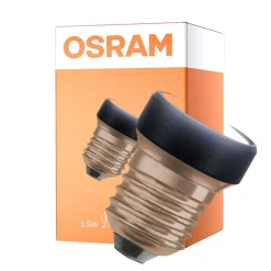 Osram LED Platt Lamp LED E27 Special Matt 3.5W 270lm - 840 Kallvit | 3-Stegs Dimbar - Ersättare 25W