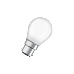 Osram LED Retrofit Classic P B22d Päron Filament Matt 4W 470lm - 840 Kallvit | Ersättare 40W