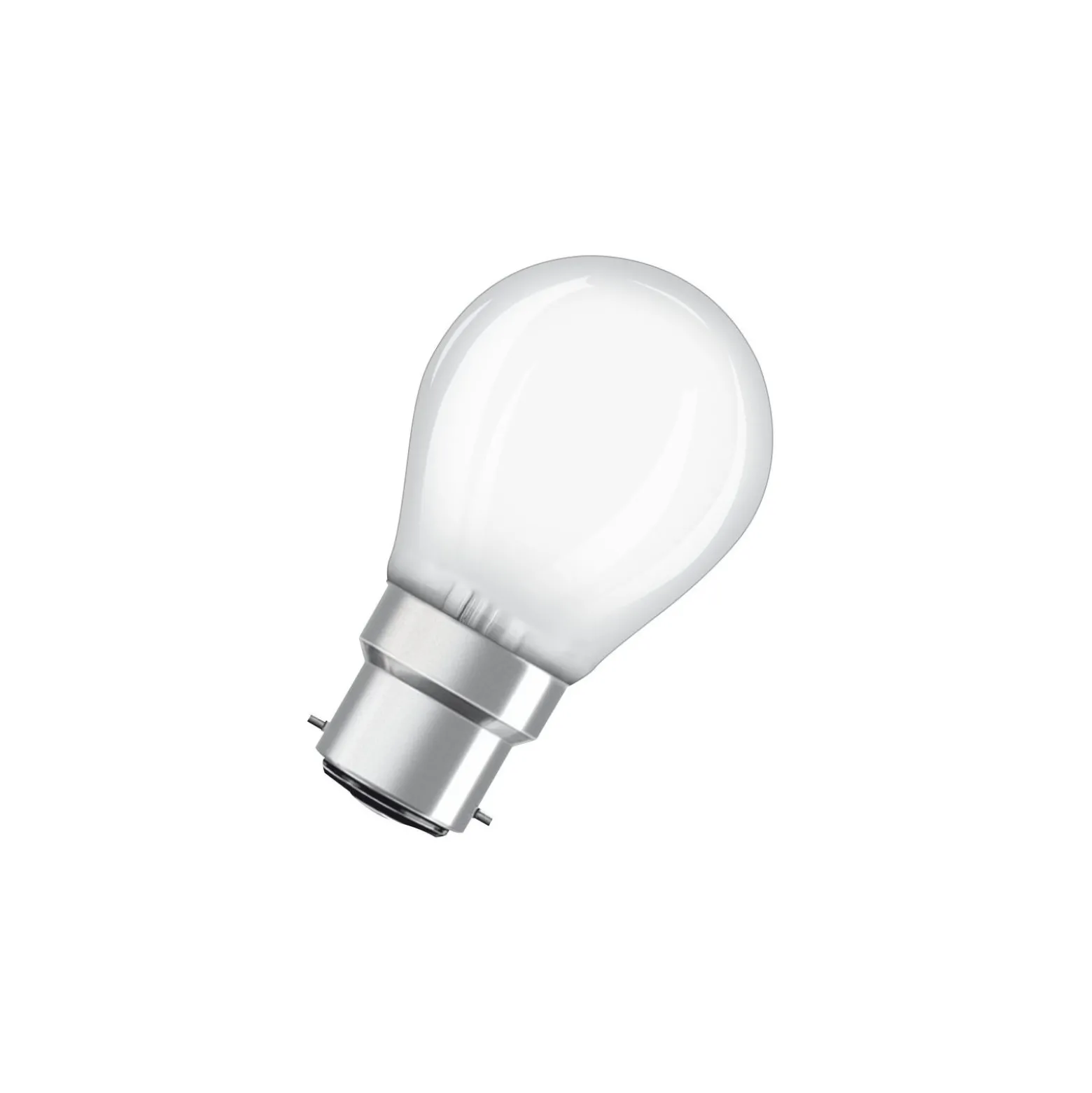 Osram LED Retrofit Classic P B22d Päron Filament Matt 4W 470lm - 840 Kallvit | Ersättare 40W