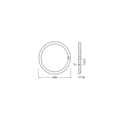 Osram LED Rör T9 Cirkulär (EM/Mains) 24W 2900lm - 865 Dagsljus | Ersättare 40W