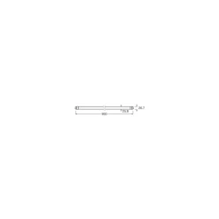 Osram LED Rör T8 Fluora (EM/Mains) Standard Output 10W 720lm - 825 Extra Varm Vit | 90cm - Ersättare 30W