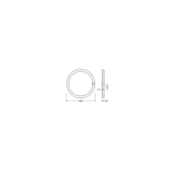 Osram LED Rör T9 Value Cirkulär (EM/Mains) 24W 2900lm - 840 Kallvit | Ersättare 40W
