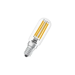 Osram LED Special E14 Tubular Lampa T26 Filament Klar 4.9W 730lm - 827 Extra Varm Vit | Ersättare 55W