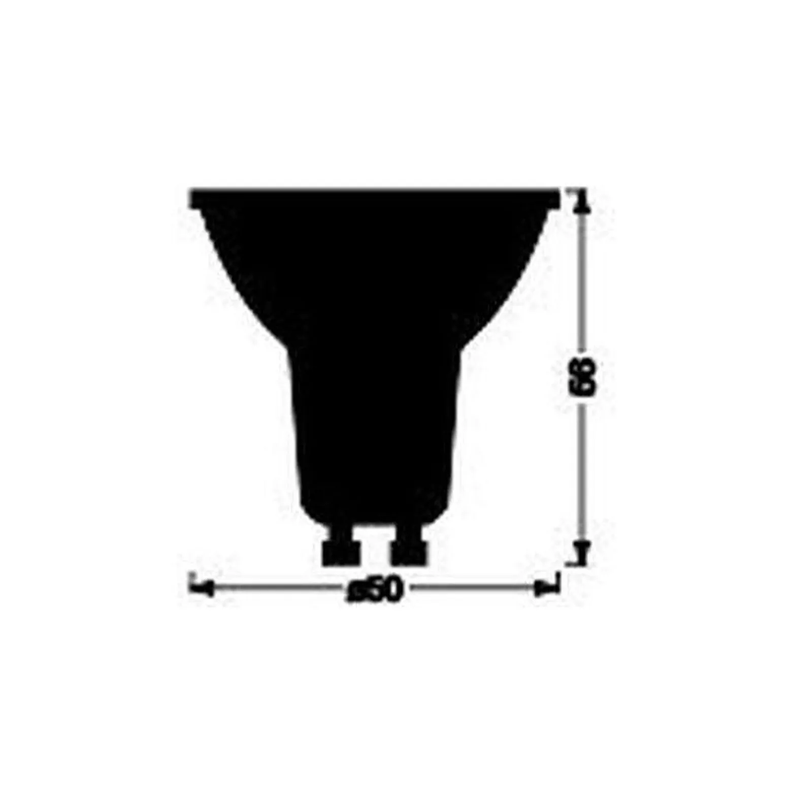 Osram LED Spot GU10 PAR16 Smart+ 4.9W 300lm 100D - 827-865 Justerbar Vit | Zigbee Dimbar - Ersättare 40W