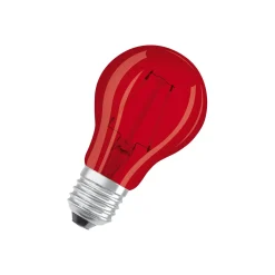 Osram LED Star Classic Decor E27 Päron Filament Matt 2.5W 45lm - Röd | Ersättare 7W