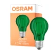 Osram LED Star Classic Decor E27 Päron Filament Matt 2.5W 45lm - Green |Ersättare 7W