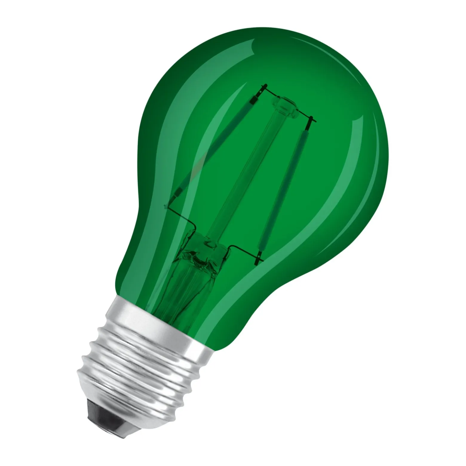 Osram LED Star Classic Decor E27 Päron Filament Matt 2.5W 45lm - Green |Ersättare 7W