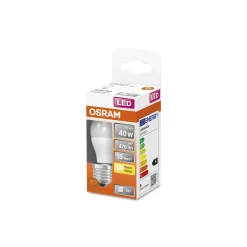 Osram LED Star Classic E27 Boll Matt 4.9W 470lm - 827 Extra Varm Vit | Ersättare 40W