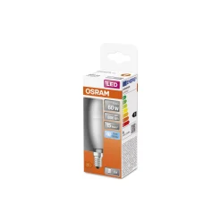 Osram LED Star Classic E14 Kronljus Matt 7.5W 806lm - 840 Kallvit | Ersättare 60W