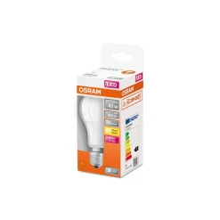 Osram LED Star Classic E27 Päron Matt 6.5W 600lm - 827 Extra Varm Vit | Ersättare 45W