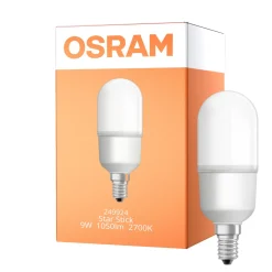 Osram LED Star Stick E14 Matt 9W 1050lm - 827 Extra Varm Vit | Ersättare 75W