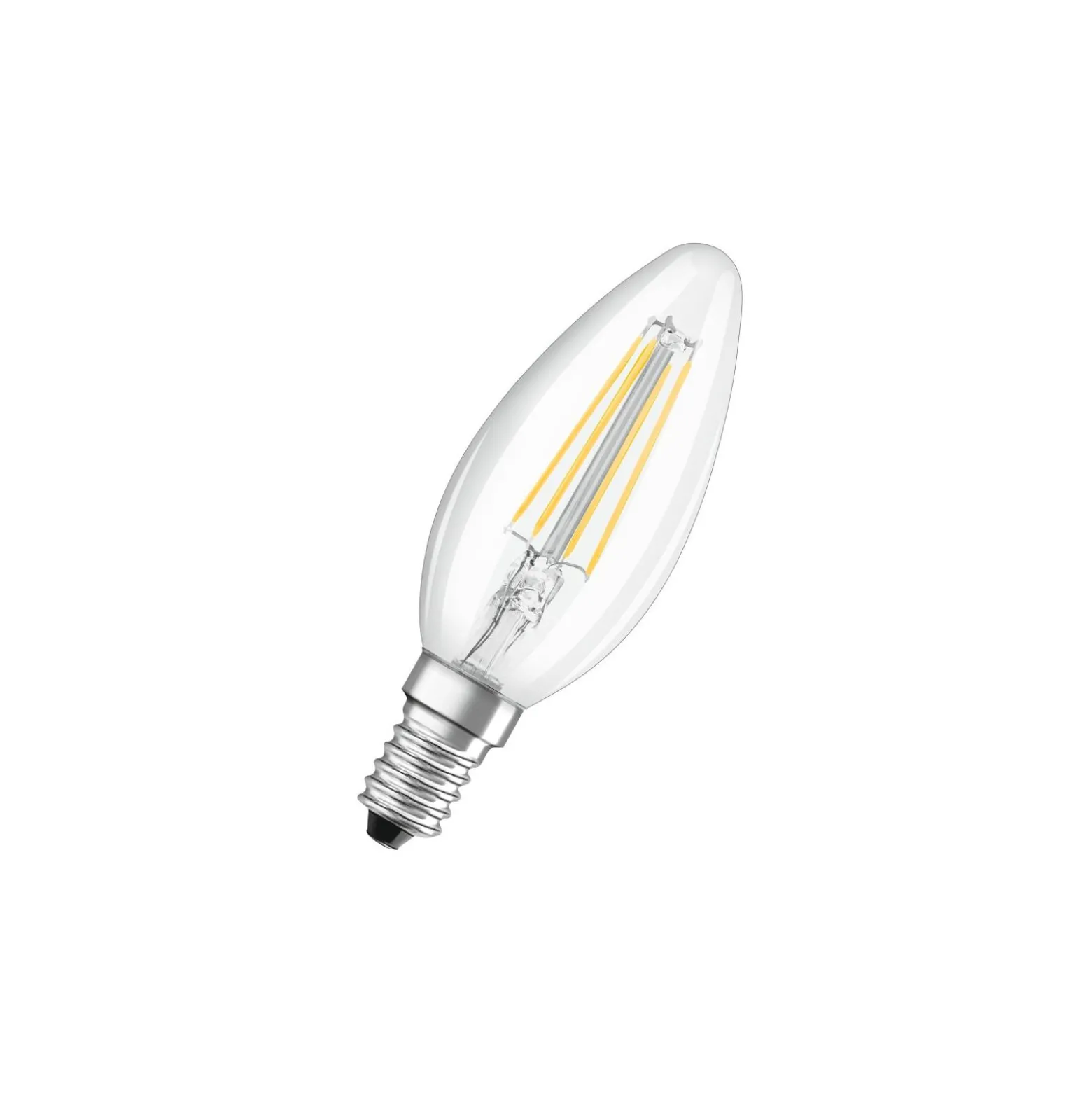 Osram LED Superstar Classic E14 Kronljus Filament Klar 2.2W 300lm - 927 Extra Varm Vit | Dimbar - Ersättare 25W