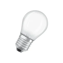 Osram LED Superstar E27 Boll Filament Matt 3.4W 470lm - 940 Kallvit | Bästa Färgåtergivning - Dimbar - Ersättare 40W