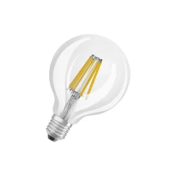 Osram LED Superstar E27 Globe G95 Filament Klar 11W 1521lm - 927 Extra Varm Vit | Bästa Färgåtergivning - Ersättare 100W