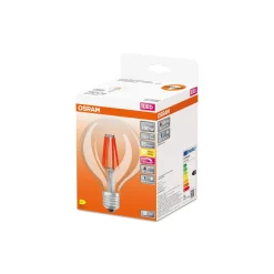 Osram LED Superstar E27 Globe G95 Filament Klar 11W 1521lm - 927 Extra Varm Vit | Bästa Färgåtergivning - Ersättare 100W
