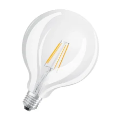 Osram LED Superstar E27 Globe G125 Filament Klar 11W 1521lm - 927 Extra Varm Vit | Bästa Färgåtergivning - Ersättare 100W