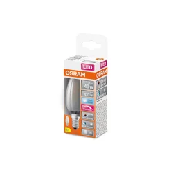 Osram LED Superstar E14 Kronljus Filament Matt 3.4W 470lm - 940 Kallvit | Bästa Färgåtergivning - Dimbar - Ersättare 40W