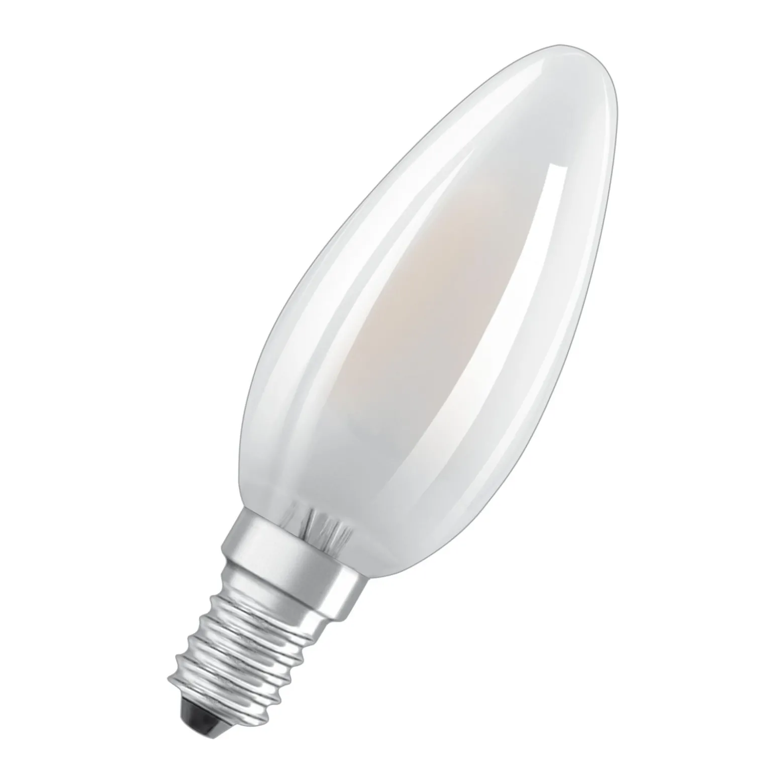 Osram LED Superstar E14 Kronljus Filament Matt 3.4W 470lm - 940 Kallvit | Bästa Färgåtergivning - Dimbar - Ersättare 40W