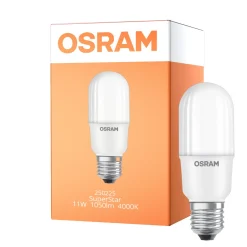 Osram LED Superstar E27 Linear Matt 11W 1050lm - 940 Kallvit | Bästa Färgåtergivning - Dimbar - Ersättare 75W