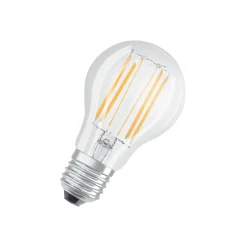 Osram LED Superstar E27 Päron Filament Klar 7.5W 1055lm - 927 Extra Varm Vit | Bästa Färgåtergivning - Dimbar - Ersättare 75W