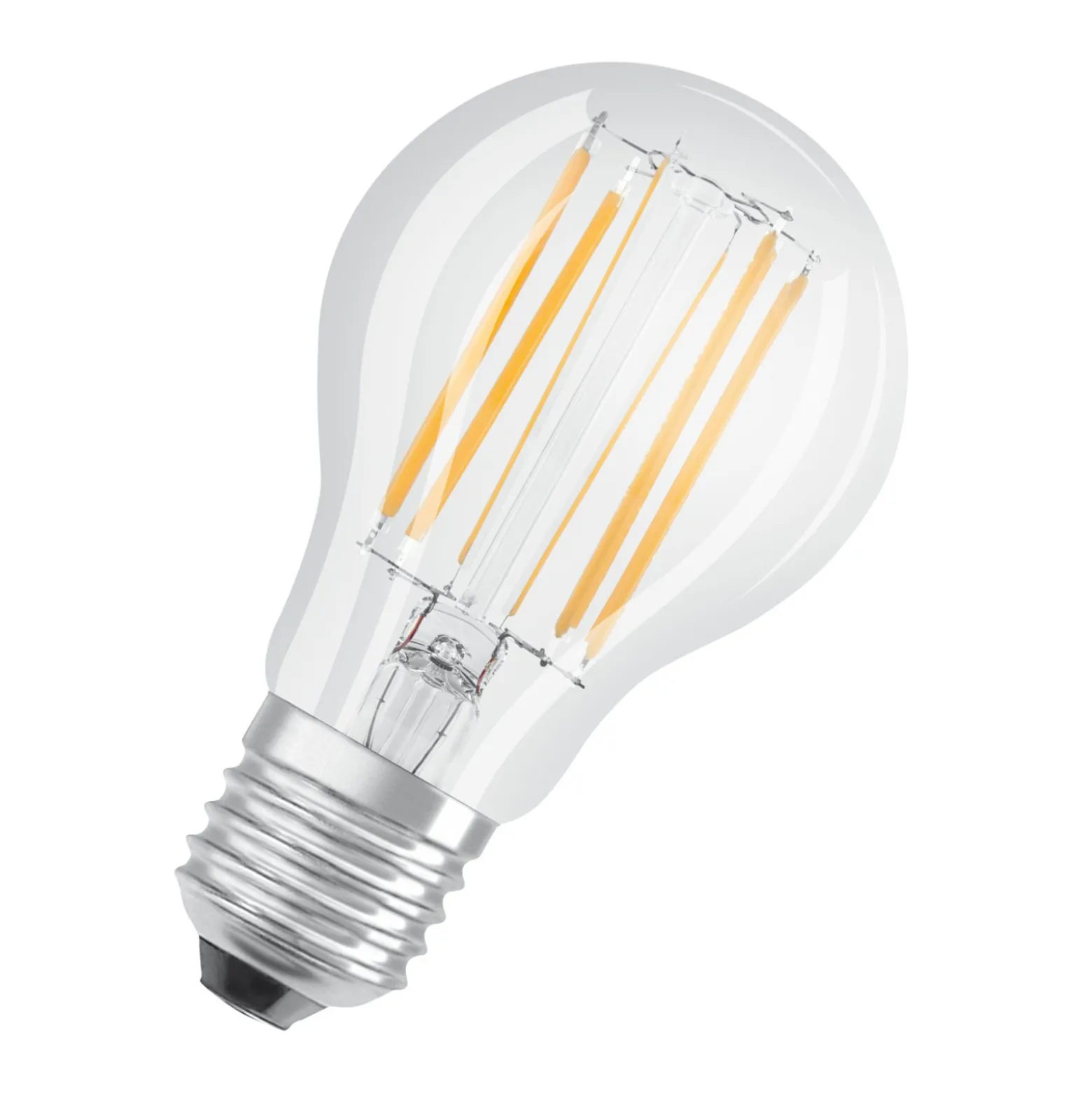 Osram LED Superstar E27 Päron Filament Klar 7.5W 1055lm - 940 Kallvit | Bästa Färgåtergivning - Dimbar - Ersättare 75W
