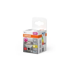 Osram LED Superstar Plus Reflektor Spot GU5.3 MR16 6.8W 621lm 36D - 927 Extra Varm Vit | Bästa Färgåtergivning - Dimbar - Ersättare 50W