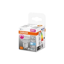 Osram LED Superstar Reflektor Spot GU10 PAR16 4.1W 350lm 120D - 940 Kallvit | Bästa Färgåtergivning - Dimbar - Ersättare 32W