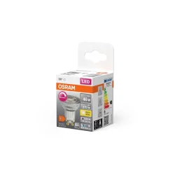 Osram LED Superstar Reflektor Spot GU10 PAR16 6W 575lm 120D - 927 Extra Varm Vit | Bästa Färgåtergivning - Dimbar - Ersättare 46W