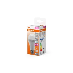 Osram LED Uppladdningsbar Lamps E27 Päron Matt 8W 806lm - 840 Kallvit| Ersättare 60W