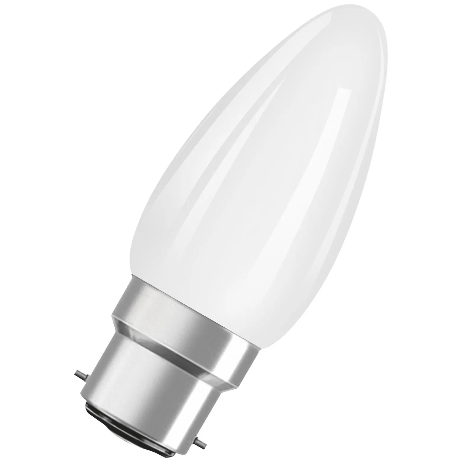 Osram Parathom Classic LED B22d Kronljus Filament Matt 4.8W 470lm - 827 Extra Varm Vit | Dimbar - Ersättare 40W