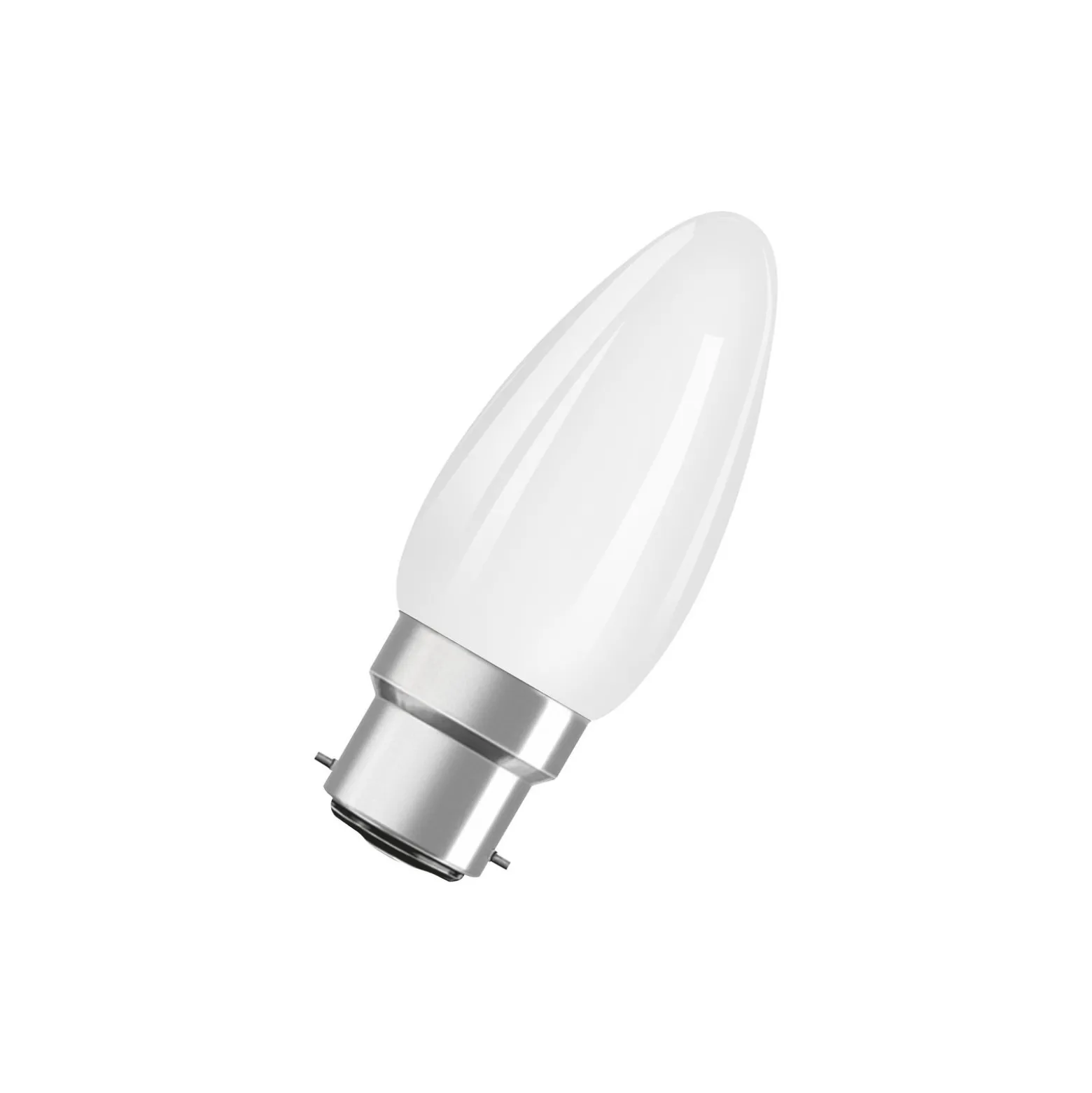 Osram Parathom Classic LED B22d Kronljus Filament Matt 4.8W 470lm - 827 Extra Varm Vit | Dimbar - Ersättare 40W