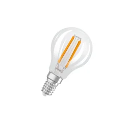 Osram Parathom Classic LED E14 boll Filament Klar 4W 470lm - 827 Extra Varm Vit | 3 Step Dim - Ersättare 40W
