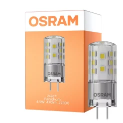 Osram Parathom LED Pin GY6.35 3.8W 470lm - 827 Extra Varm Vit | Dimbar - Ersättare 40W
