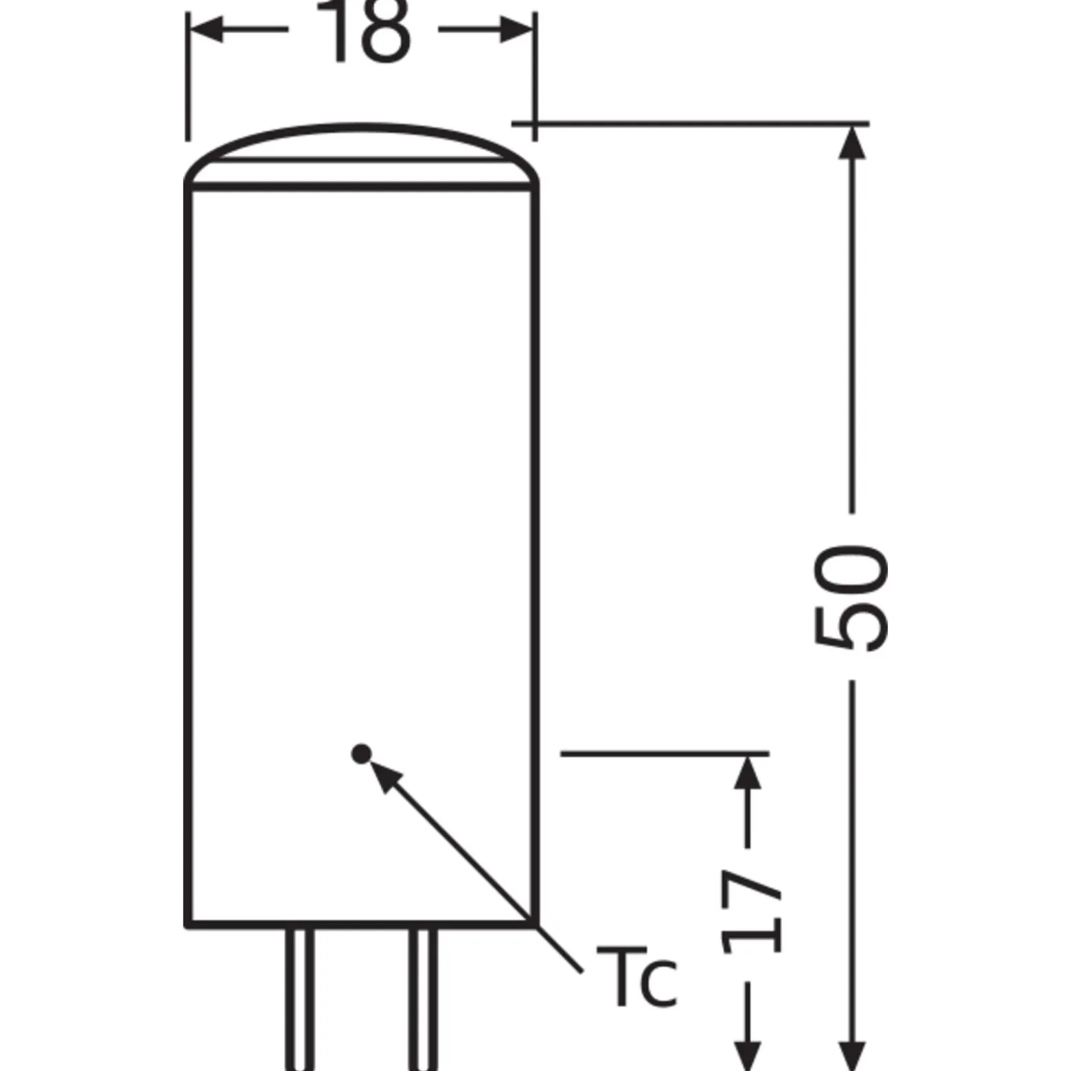 Osram Parathom LED Pin GY6.35 3.3W 470lm - 827 Extra Varm Vit | Ersättare 40W