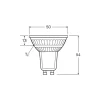Osram Parathom Super Star LED Spot GU10 PAR16 5W 350lm 36D - 827 Extra Varm Vit | Dimbar - Ersättare 35W