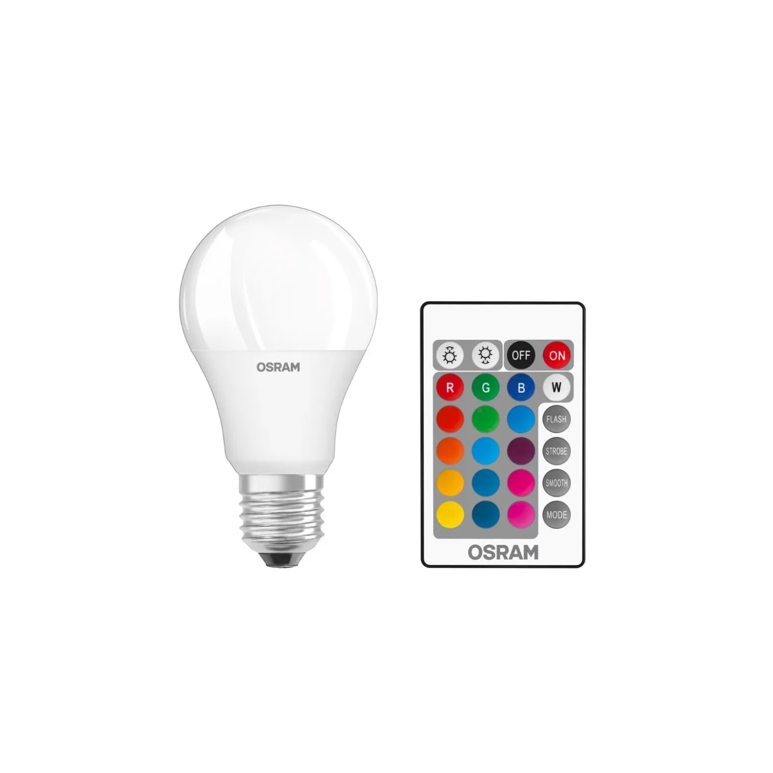 Osram Retrofit LED E27 Päron Filament Matt 9W 806lm - RGBW 827 Extra Varm Vit | Dimbar - Ersättare 60W