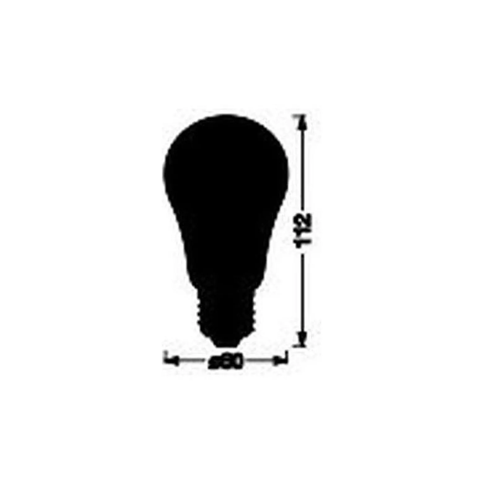 Osram Smart+ Classic LED E27 Päron Matt Multicolour RGBW 9W 806lm - 827-865 Justerbar Vit | Zigbee Dimbar - Ersättare 60W