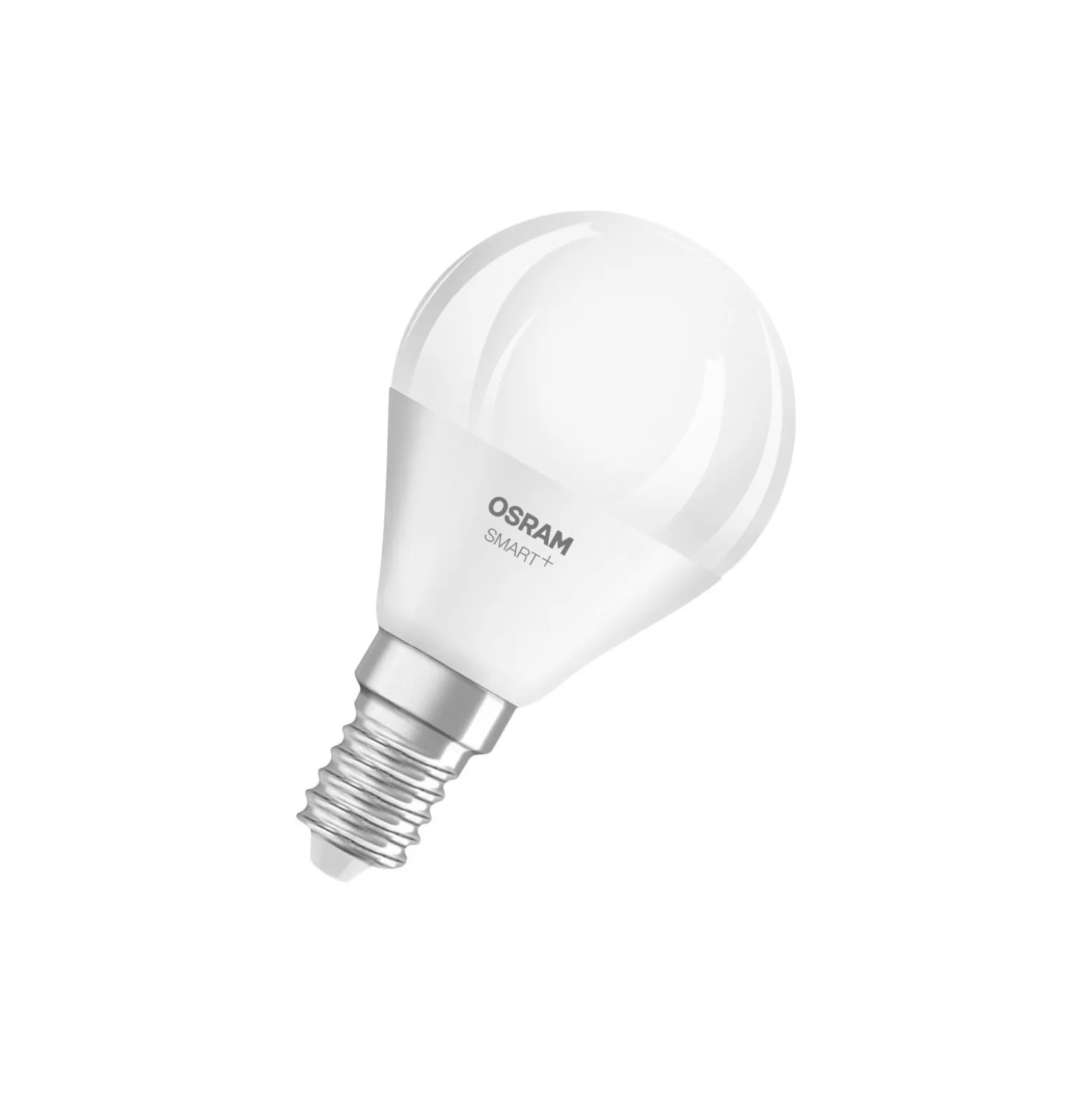 Osram Smart+ Matter Classic LED E14 Päron Matt 4.9W 470lm - 827-865 Justerbar Vit | Dimbar - Ersättare 40W