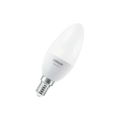 Osram Smart+ Matter Classic LED E14 Kronljus Matt 4.9W 470lm - 827-865 Justerbar Vit | Dimbar - Ersättare 40W